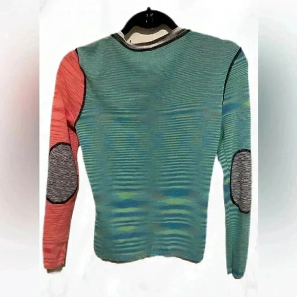 One Girl Who Women's Multicolored Button Front Long Sleeve Cardigan Size Small - Picture 3 of 5